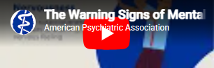 warning sign of mental health video