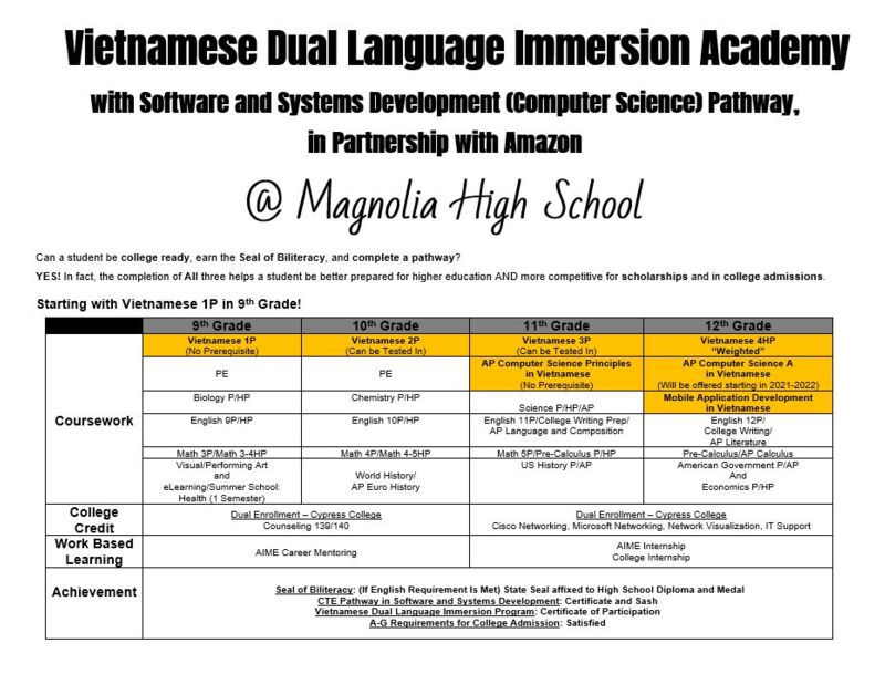 VDLIA Viet 1 - 9th Grade